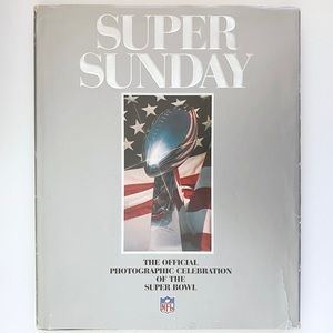 1983 NFL Super Sunday Official Super Bowl Photo Book